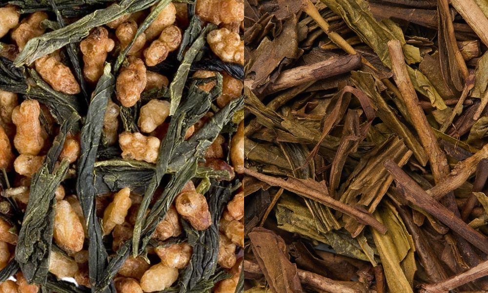 The difference between Hojicha tea and Genmaicha tea