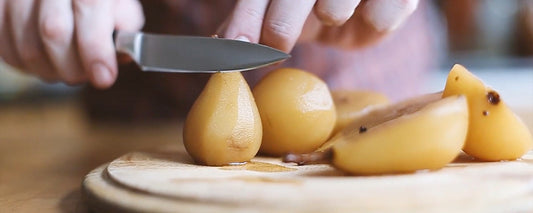 Christmas Dessert Recipe: Chocolate Cake with Chai Pears and Chai Tea Bags