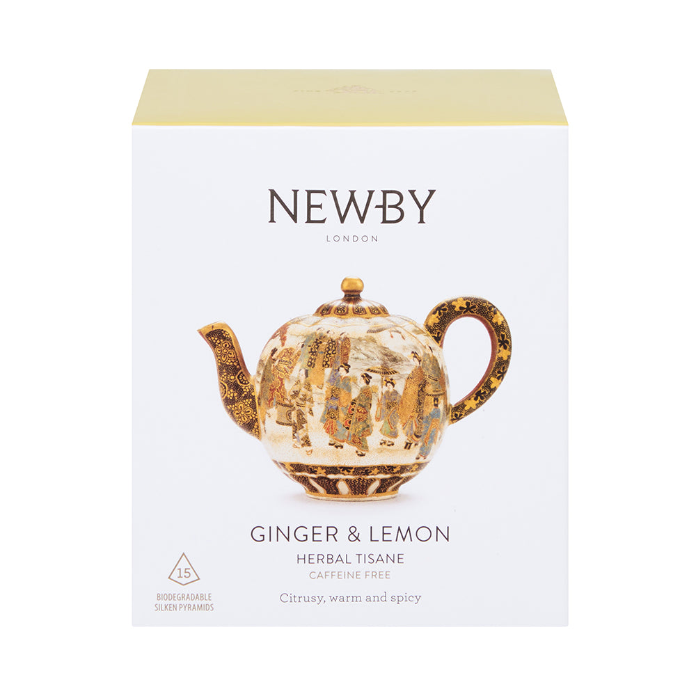 Ginger & Lemon Silken Pyramids