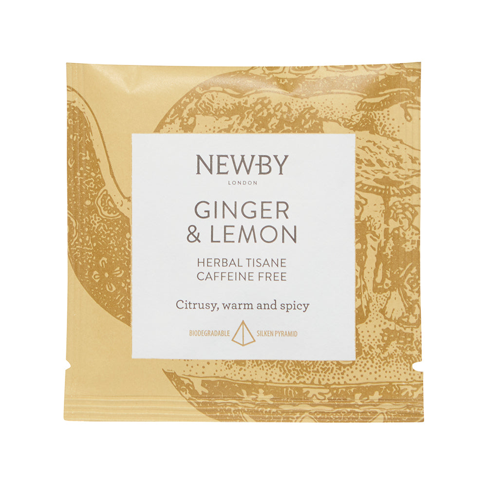 Ginger & Lemon Silken Pyramids
