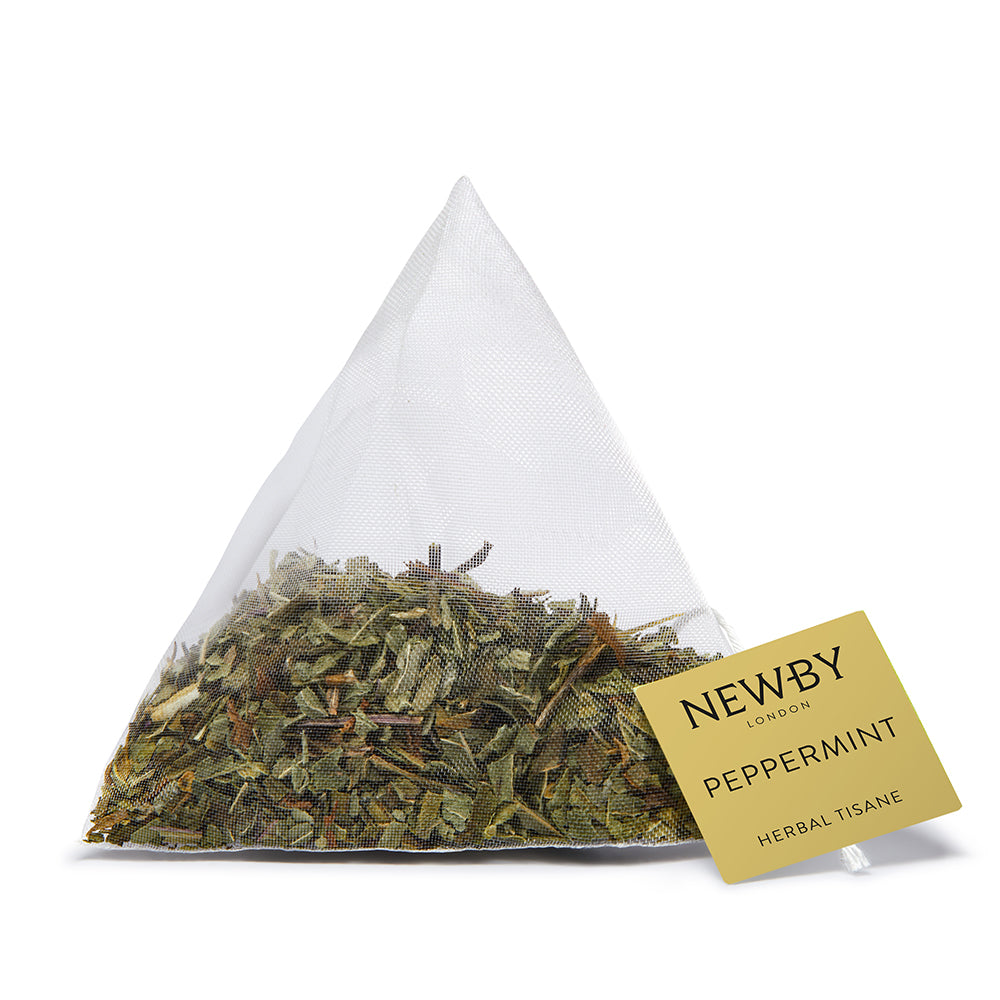 Peppermint Silken Pyramids