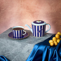 Porcelain Teacup and Saucer