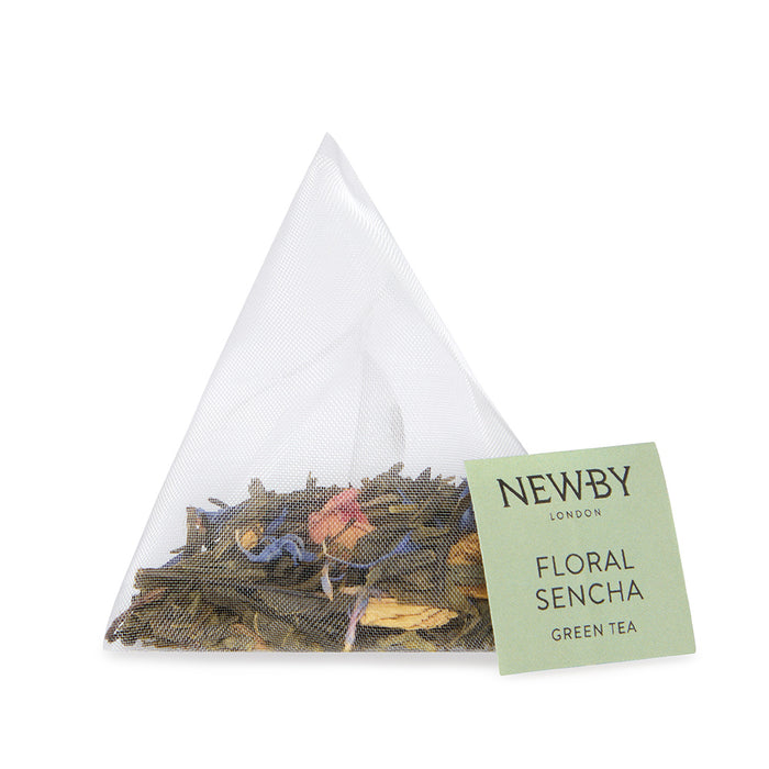Floral Sencha Silken Pyramids