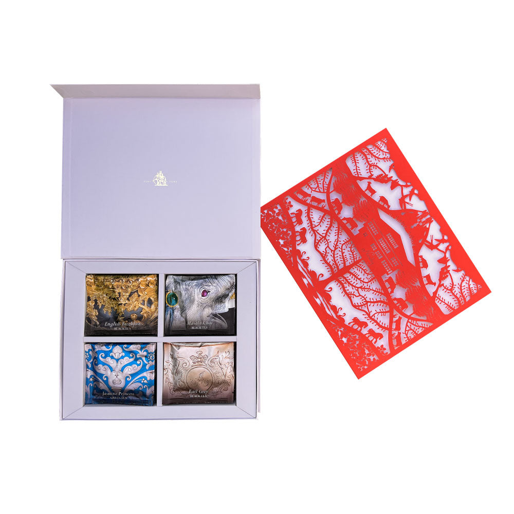 Alpine Greetings Silken Pyramids Selection