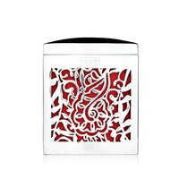 Silver Plated Lattice caddy (Red insert) (no.8)