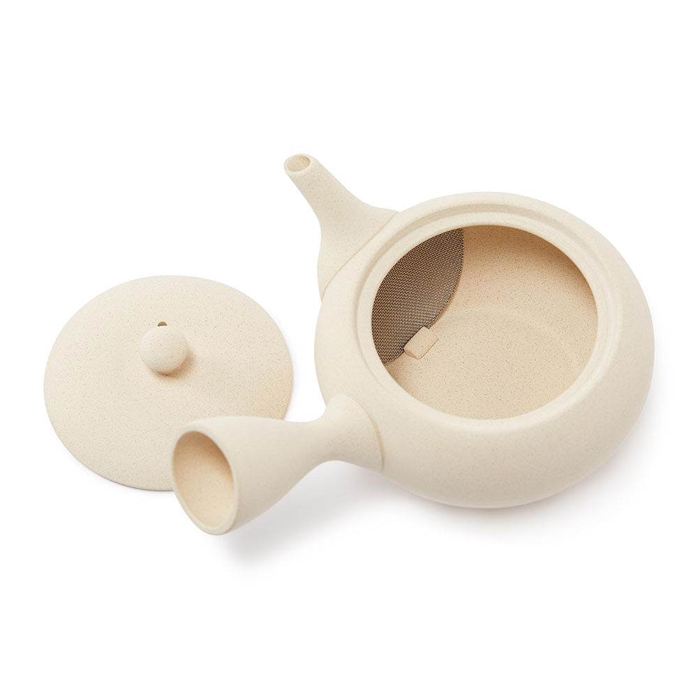 Japanese Kyusu Teapot - Off-White