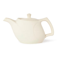 Japanese Wavy Teapot - Off White