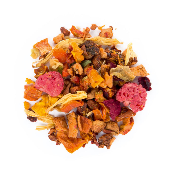 Peach & Raspberry Loose Leaf Pouch 250g
