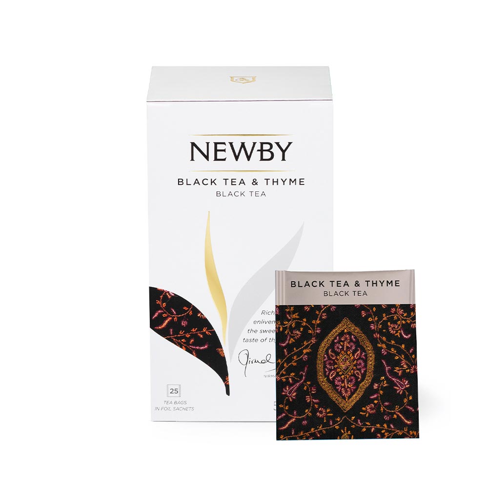 Black Tea and Thyme - 25 Tea Bags